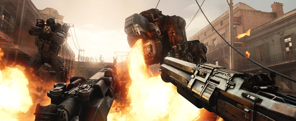 WOLFENSTEIN II THE NEW COLOSSUS - Captura 1