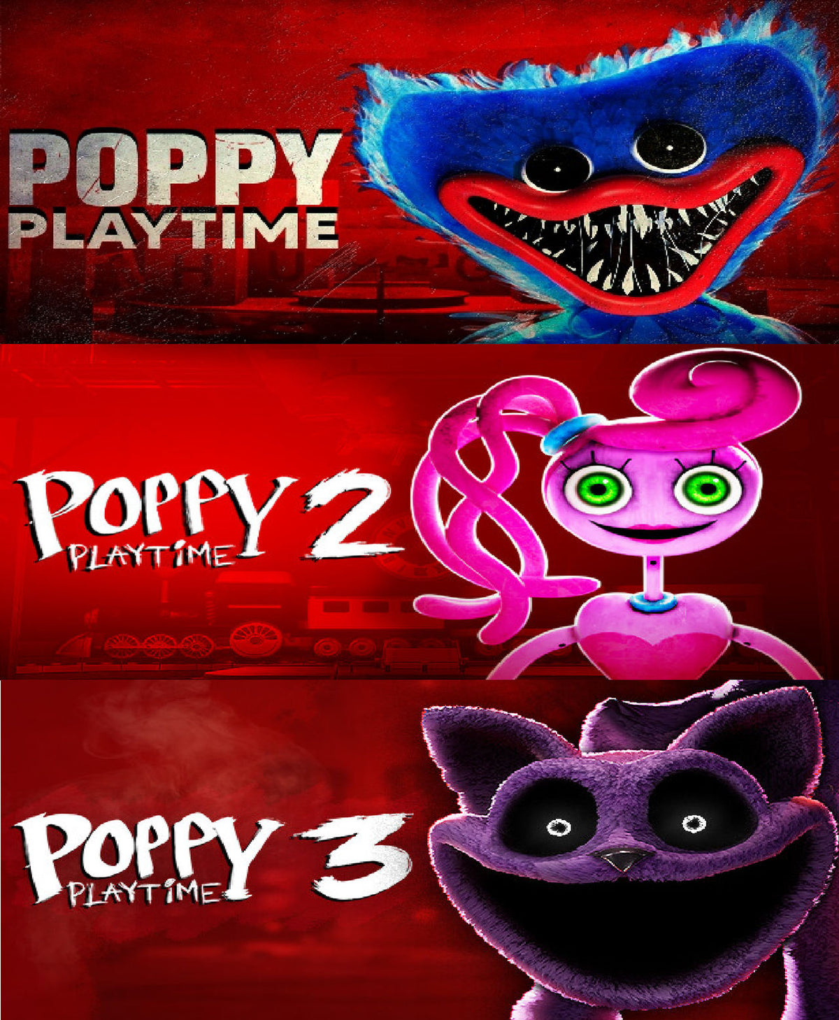Poppy Playtime: Collection (1,2,3)