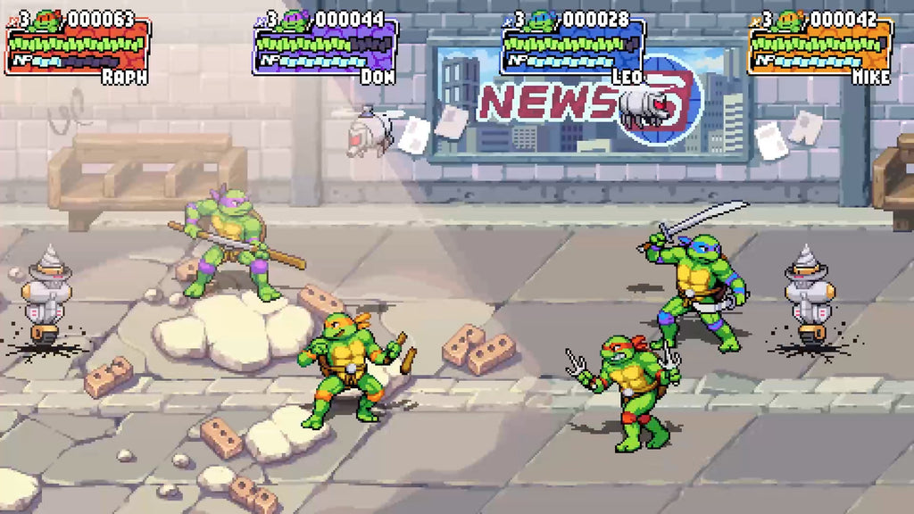 Teenage Mutant Ninja Turtles Shredders Revenge… - Captura 3