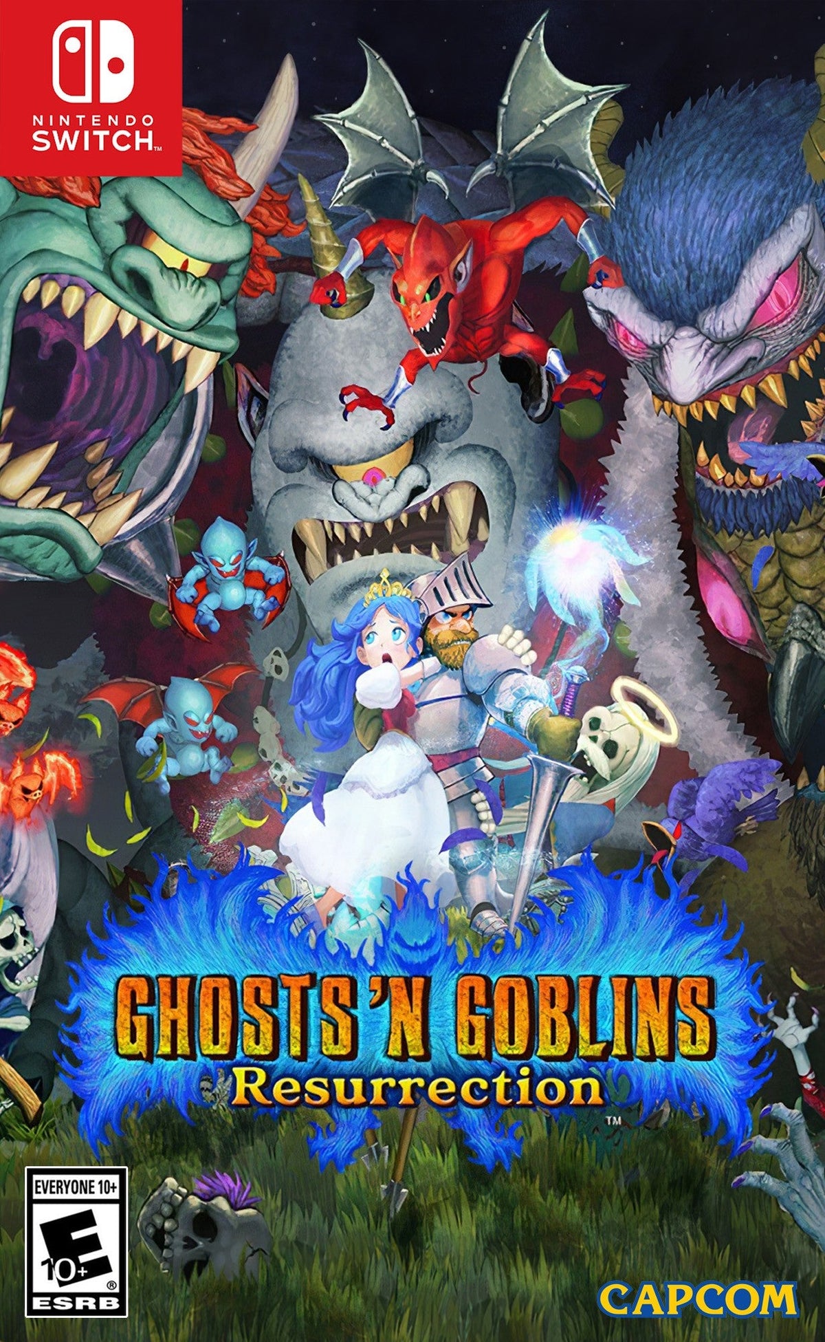 Ghosts 'n Goblins Resurrection - portada