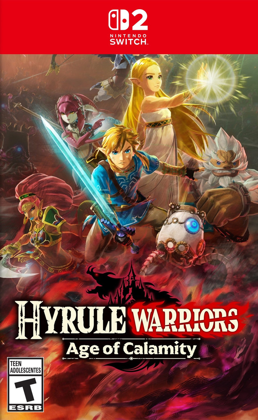 Hyrule Warriors: Age of Calamity – Definitive Edition - Nintendo Switch 2 - portada