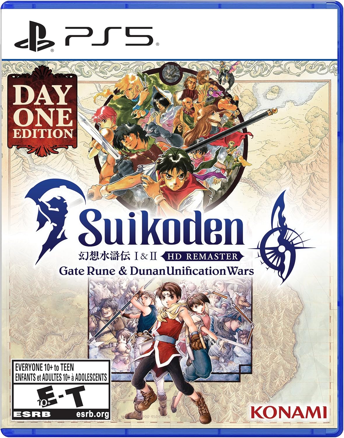 Suikoden I&II HD Remaster Gate Rune and Dunan Unification Wars